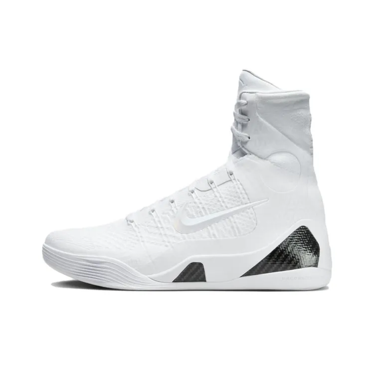 Nike Kobe 9 Halo 科比9精英白龙 ZK9 纯白高帮篮球鞋FZ7335-100