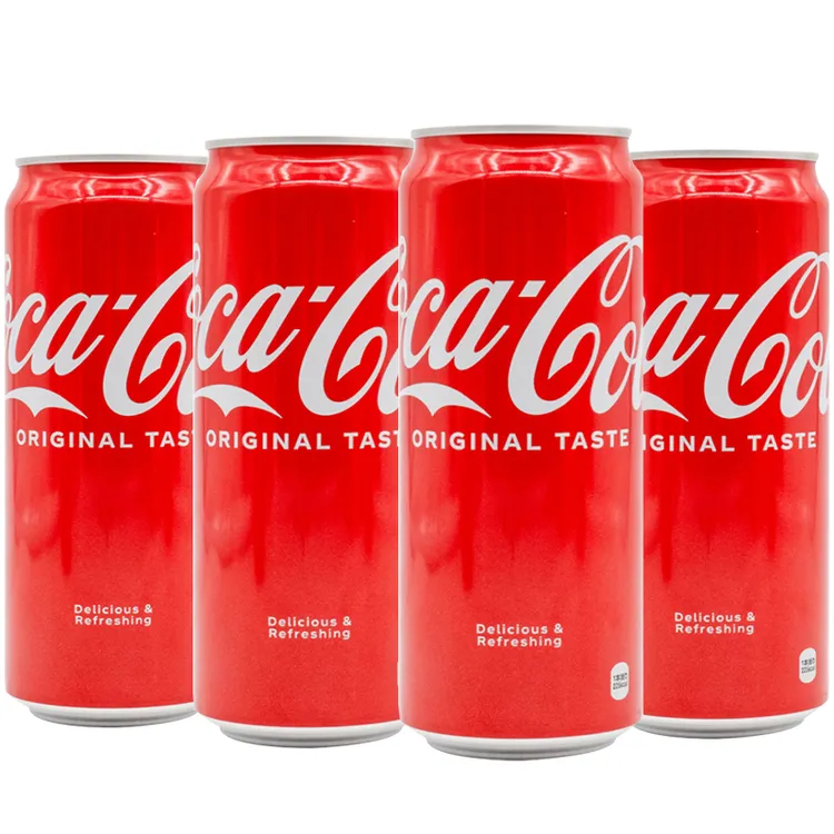 日本进口可乐500ml/罐大铝罐碳酸饮料汽水冰镇