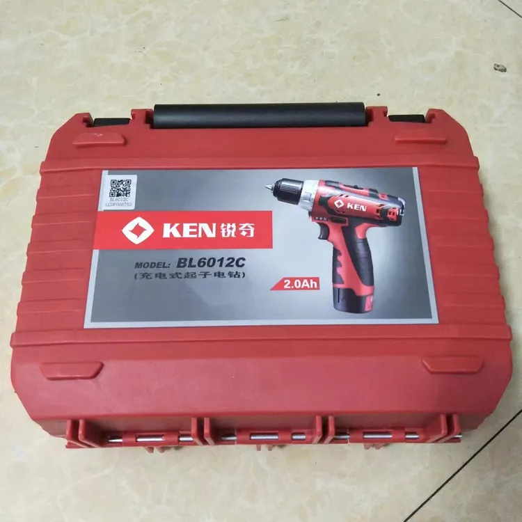 锐奇品牌BL6012C锂电钻12V两电一充2.0Ah大容量锂电池电钻起子机