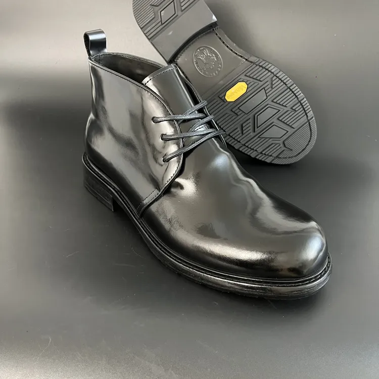 工厂直销马臀皮高端男士切尔西马丁靴百搭固特异男靴休闲复古商务