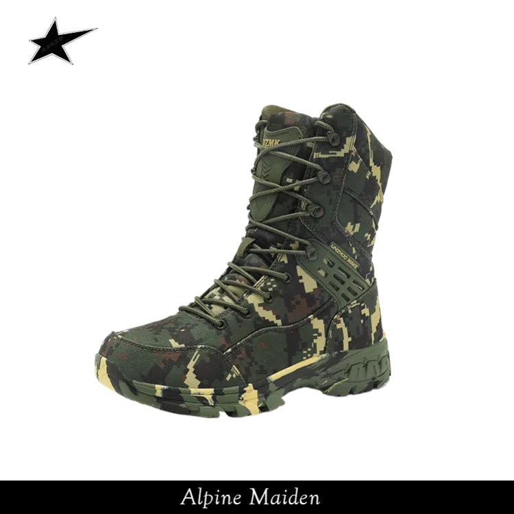 A星Alpine Maiden摩托车骑行鞋男机车骑士靴防泼水防摔拉力越野鞋