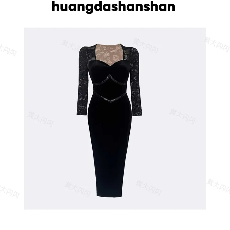 【新店请到张酒窝女装店1号】(战袍)性感显瘦修身丝绒连衣裙ZZQ8471