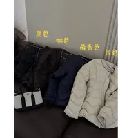 Y.M | 小云朵 轻磅来袭 保暖轻羽简约拼色质感无领羽绒服85018