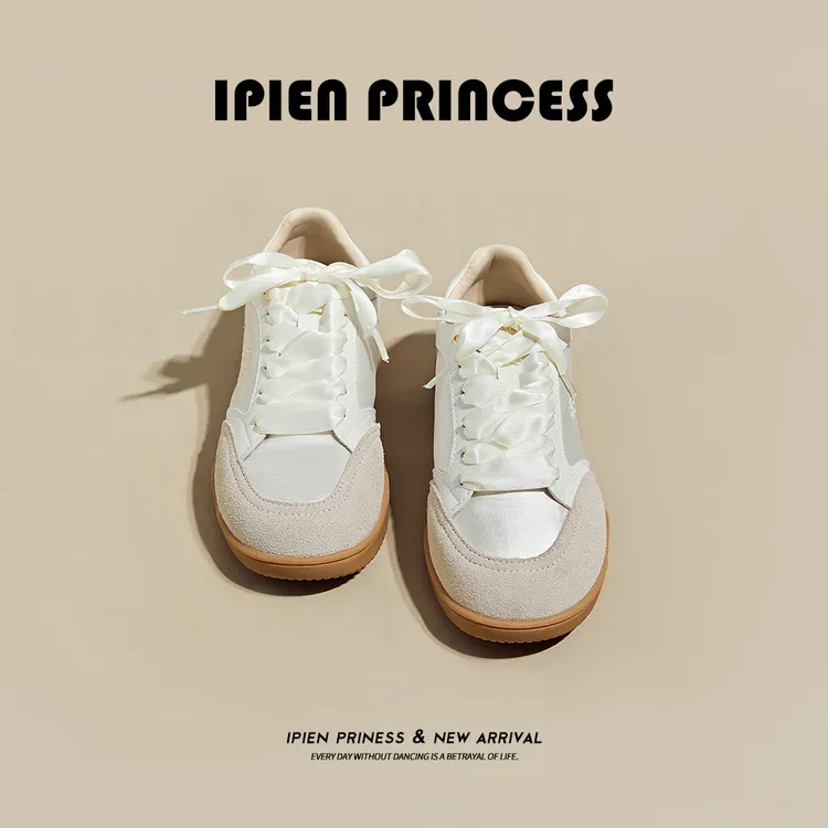 刺绣小众百搭板鞋休闲女鞋子2025夏季新款新中式国风平底德训鞋女