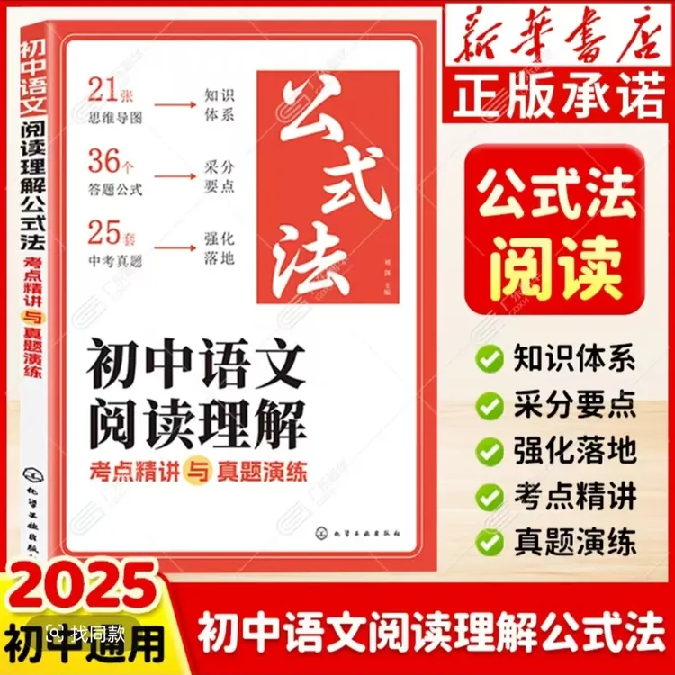 初中语文阅读理解公式法 考点精讲与真题演练 七八九年级阅读训练