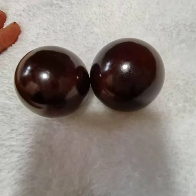 檀木中式手球锻炼球4.0尺寸