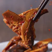 徐老板香辣腊鱼嘴150克*4袋，熟食小吃，开袋即食