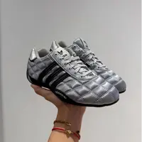 adidas 流光风 三叶草 ADIRACER LO赛车文化薄底运动鞋女 JS0284
