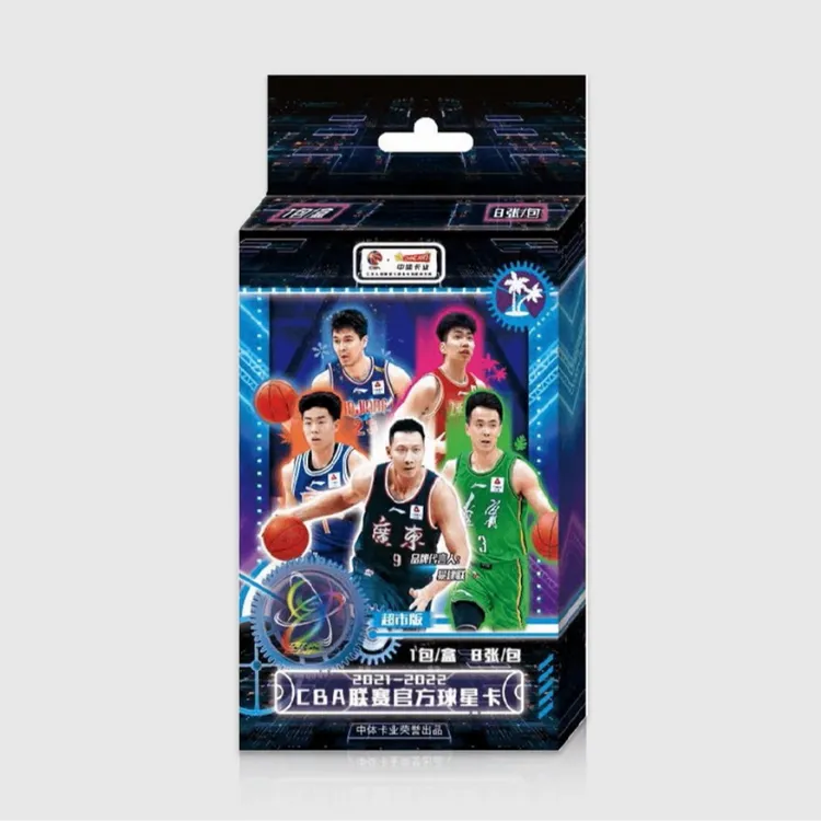 精致卡面-四季胶片21-22CBA赛季球星卡-零售版
