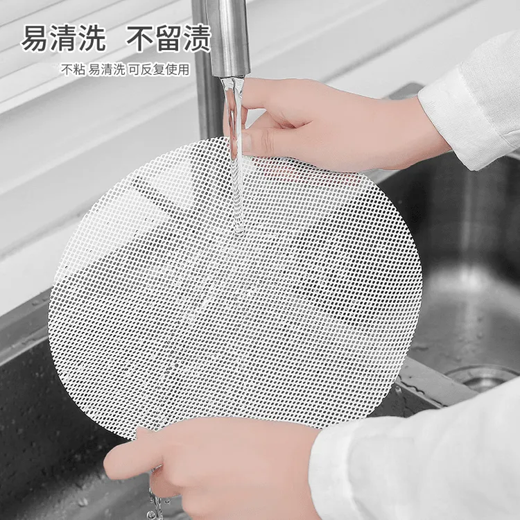 专业级硅胶蒸笼布不粘包子馒头蒸垫家用不沾蒸锅垫电饭煲圆形笼布