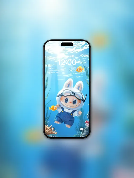 10个拉布布高清动态壁纸｜晚上开灯【手机+ipad+电脑】