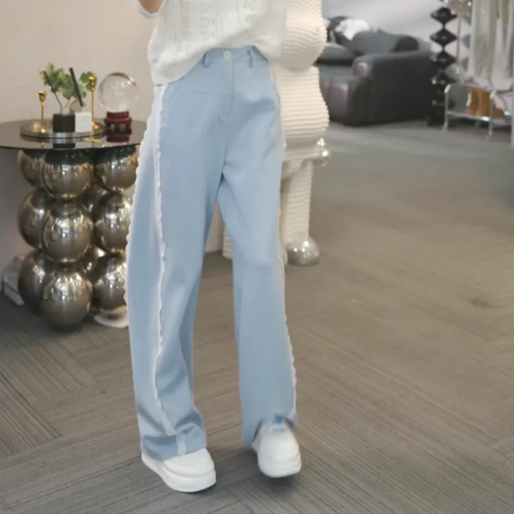 【春雨如油】2025春季新款时尚休闲百搭休闲裤LK2501738