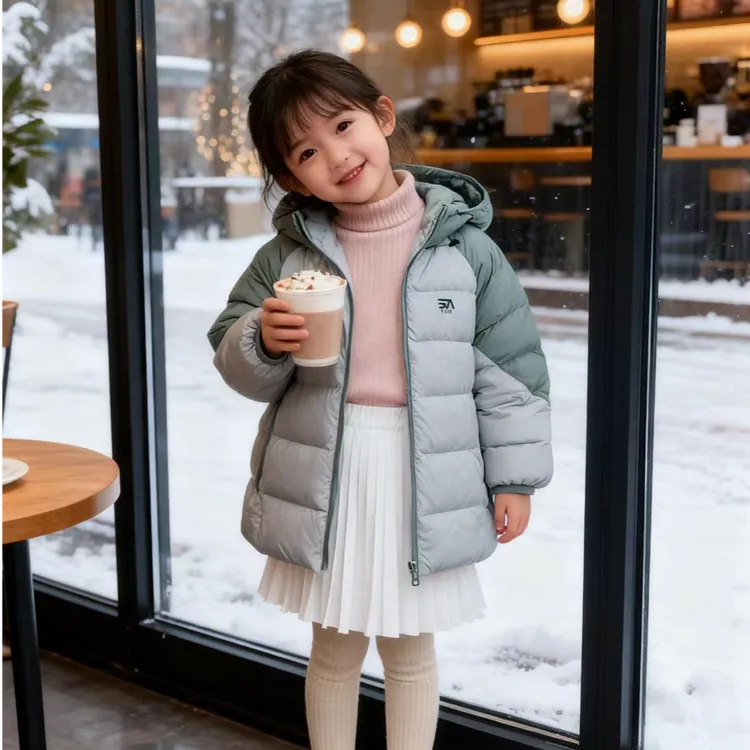 50339高端专享冬季儿童保暖羽绒服