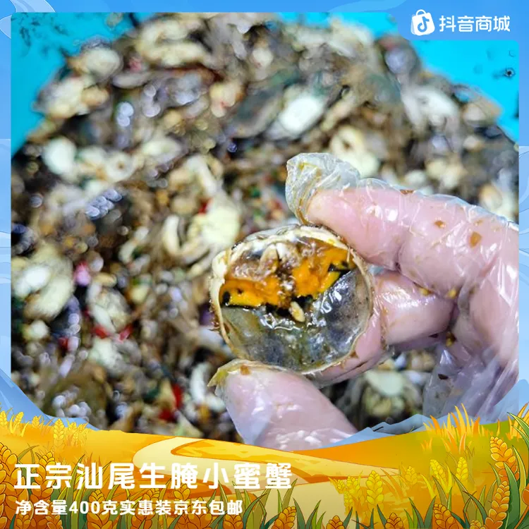 汕尾正宗生腌小蜜蟹京东发货
