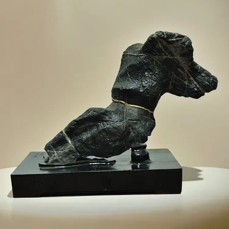 灵璧石精品奇石可用于酒柜玄关摆设