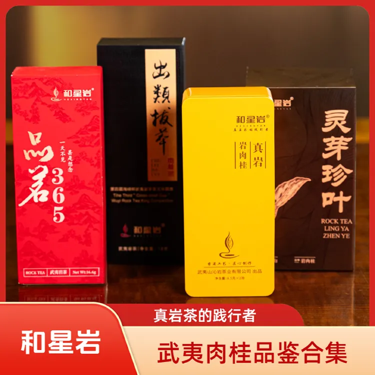 和星岩【肉桂品鉴合集】武夷山肉桂品鉴装武夷岩茶