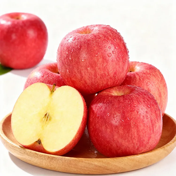 2025年头茬洛川红富士苹果2/4.5/10斤脆甜多汁 新鲜水果香甜