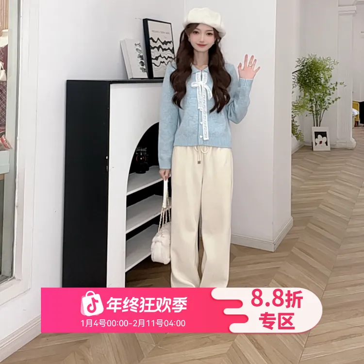 IEF/爱依服【小个子专属】2025秋冬新款法式温柔通勤百搭毛织上衣