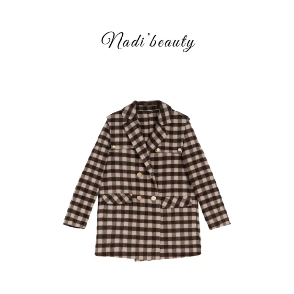 【清仓现货】气质时尚休闲女士经典设计师款大衣EBWMYC889283