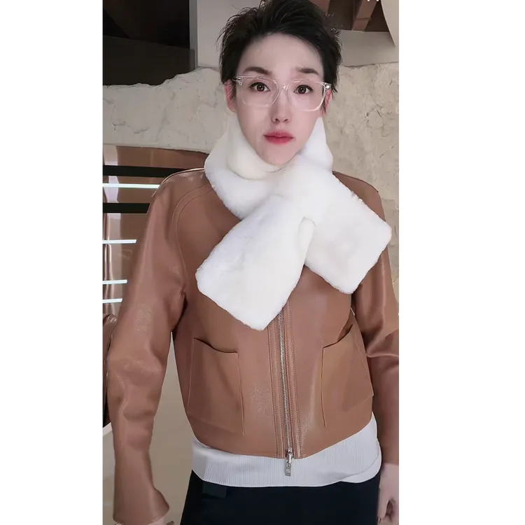 意大利进口头层山羊皮 短款外套 WT1217