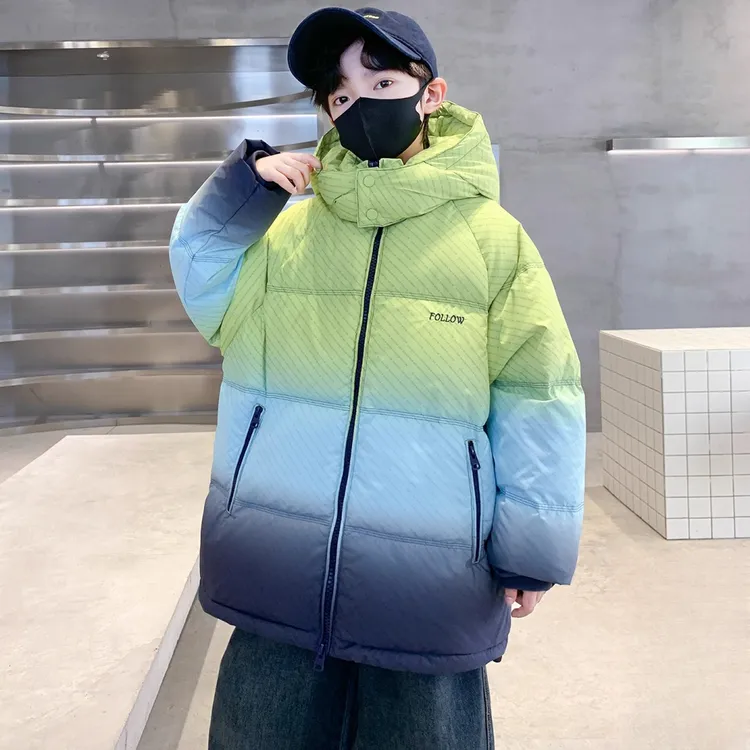 男童冬装加厚棉服2025新款中大儿童秋冬款棉袄加厚冬季棉衣外套潮