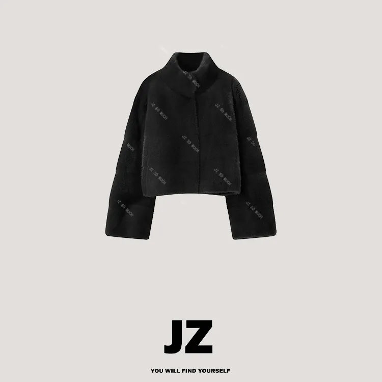 金子/JZ SO MUCH【丹麦灰紫短二】哥本哈根进口紫标横排水貂皮草