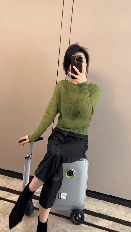 今年流行穿搭一整套2026新款韩版百搭简约内约长袖针织衫毛衣