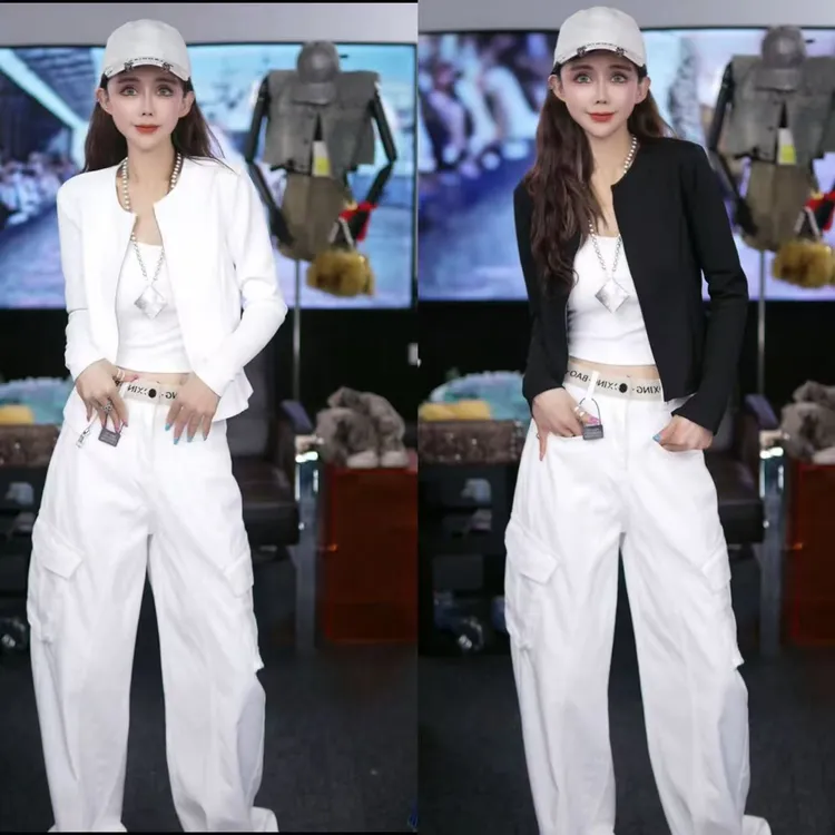 美式机车修身显瘦短款曼巴棉外套女2025新款高级感港风春夏季1162