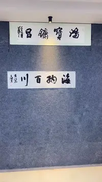 书法行书书法作品海纳百川