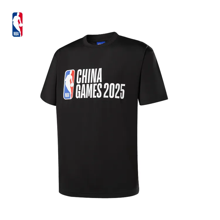 【2025NBA中国赛】NBA官方联盟球队文化休闲透气速干运动纪念T恤