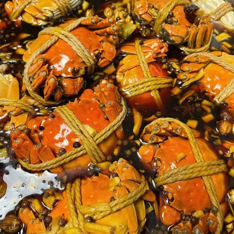 【熟醉蟹】当季新蟹熟醉，1.5公6只/盒（1.4-1.2两）买一送一顺丰包邮