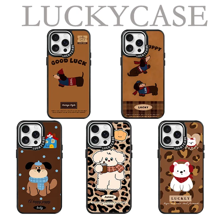 适用于卡通彩绘苹果元气壳16iPhone手机壳14/15Promax透明亚克力