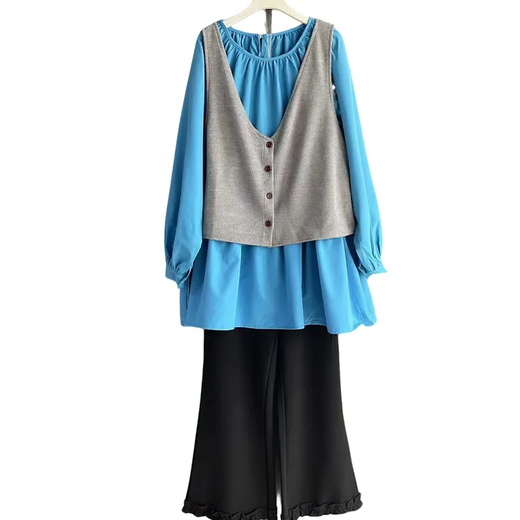 大码女装时尚套装秋季