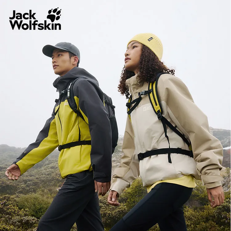 JackWolfskin狼爪25秋冬新款TAUBENBERG抓绒三合一冲锋衣|A65384