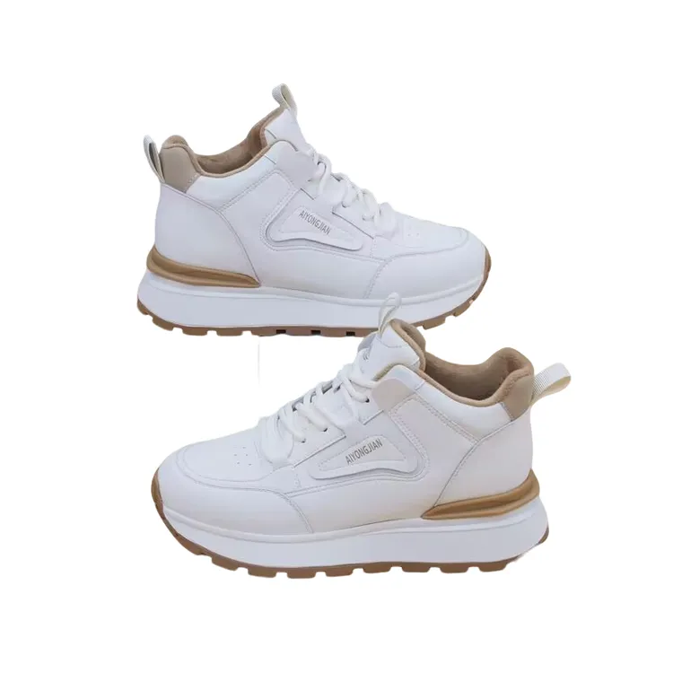 艾永健中草药按摩珠系列保暖加绒高帮鞋女士超千皮冬季舒适百搭