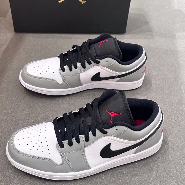 Air Jordan 1 Low男款低帮烟灰小迪奥复古运动休闲板鞋官方正品