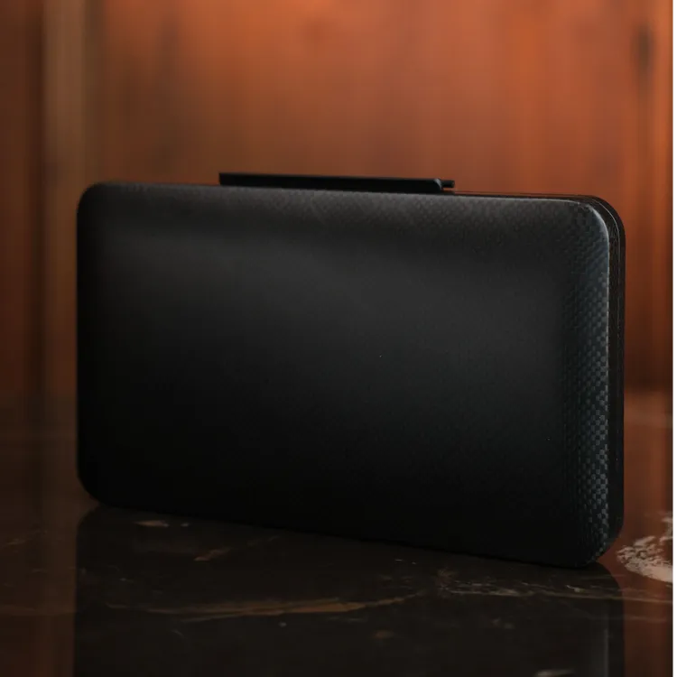 Great Wall/长城便携轻薄密封碳纤维雪茄盒旅行随身收纳盒