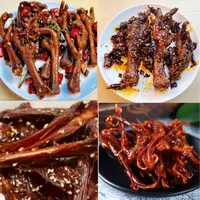 “中秋套餐”土鸡爪肉鸡爪鸭舌鸭翅锁骨小鸭爪鸭肫鸡尖鸭脖翅根1个