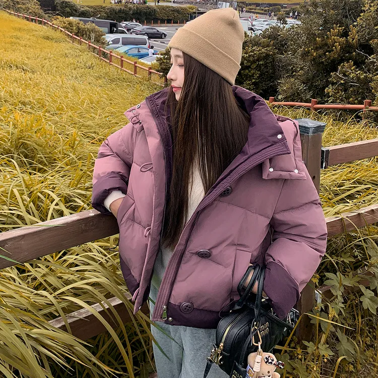 【好品质】冬季新款棉衣女短款2025韩版时尚百搭棉服小个子棉袄外套