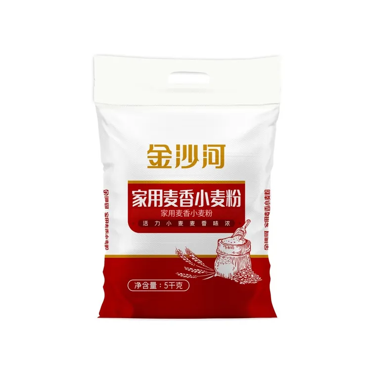 金沙河面粉麦香小麦粉10斤中筋面粉家用白面食馒头包子