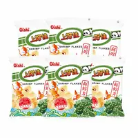 Oishi/上好佳鲜虾片零食组合俩种口味解馋追剧好吃美味休闲食品