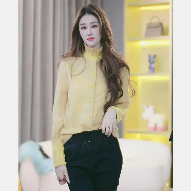 【老板娘衣橱】气质原创时尚女士秋季百搭羊毛小衫 251042