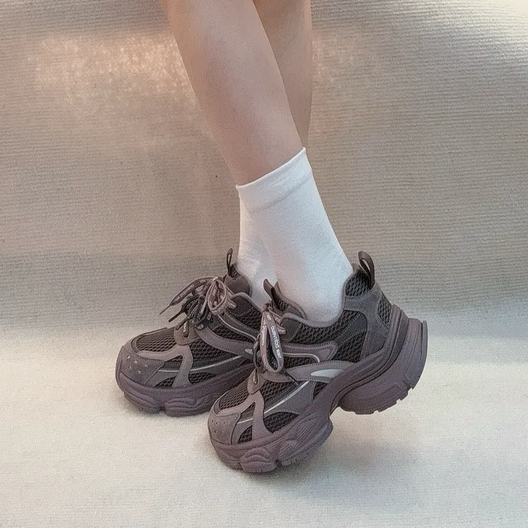 IEF/爱依服2025新款秋冬女低帮休闲百搭时尚运动老爹鞋