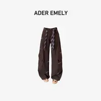 ADER EMELY/天丝亚麻休闲裤裤25356