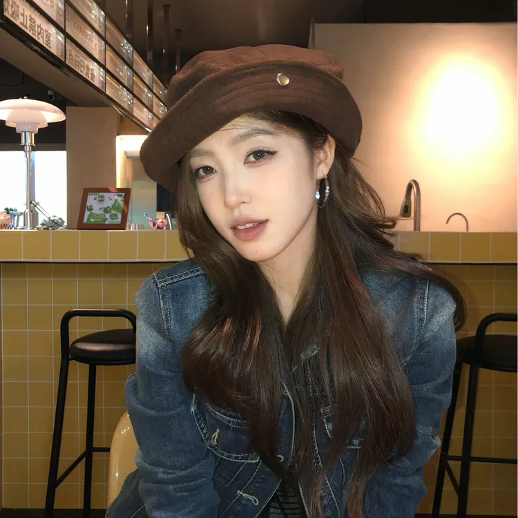 【猫仔kitten】多种戴法的帽子小礼帽黑色渔夫帽骑车可戴的登山帽
