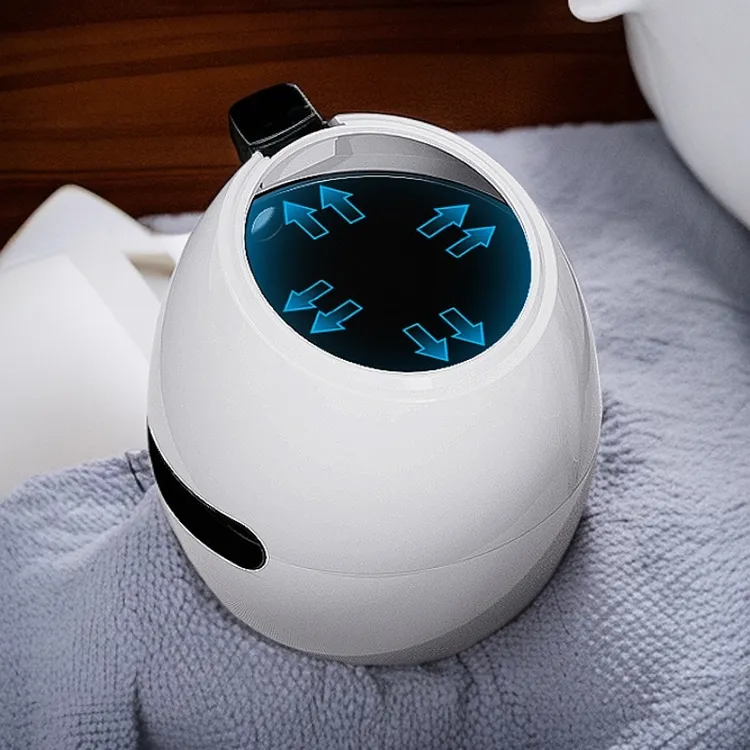 蛋形垃圾桶双桶设计内外加厚家用客厅卧室轻奢简约纸篓多功能室内