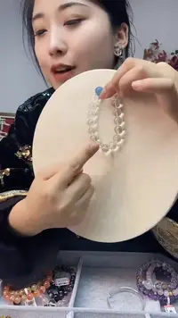 【闪购商品】水晶手链未镶嵌天然白水晶手链