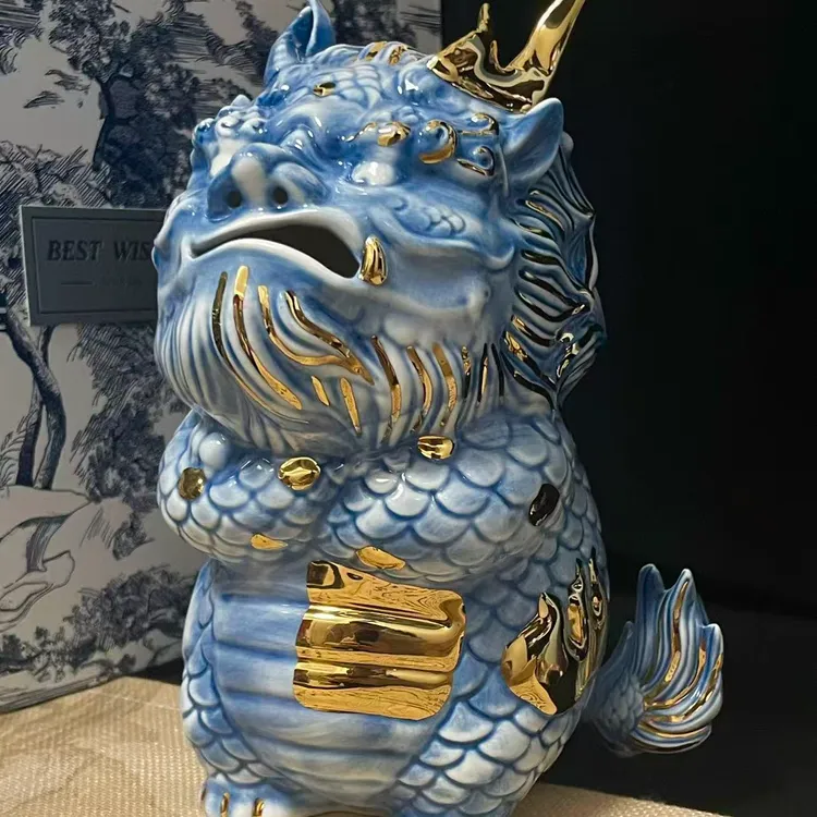 【抱抱龙】鬼迷日眼新作“抱膀子”麒麟茶宠香炉玄关办公室茶空间摆件