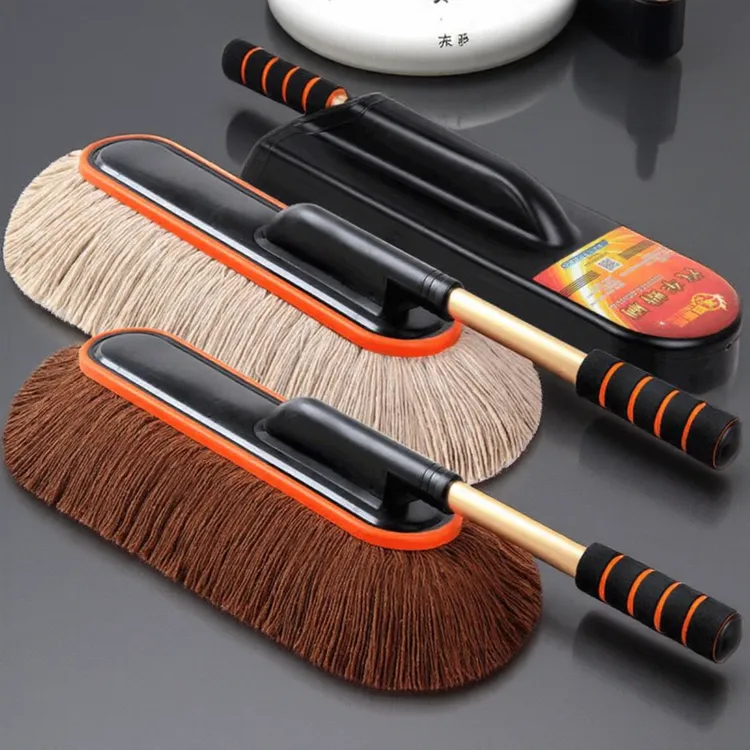 汽车除尘掸子专用擦车神器洗车工具用品车扫灰尘刷蜡拖车刷子车用