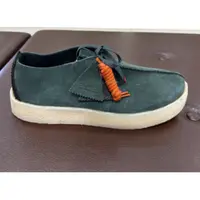 clarks其乐 头层牛皮 平跟 25春复古单鞋男鞋 墨绿色-261685227